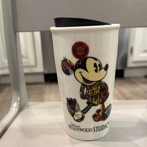 Disney Hollywood Studios Starbucks mug with Mickey Mouse
